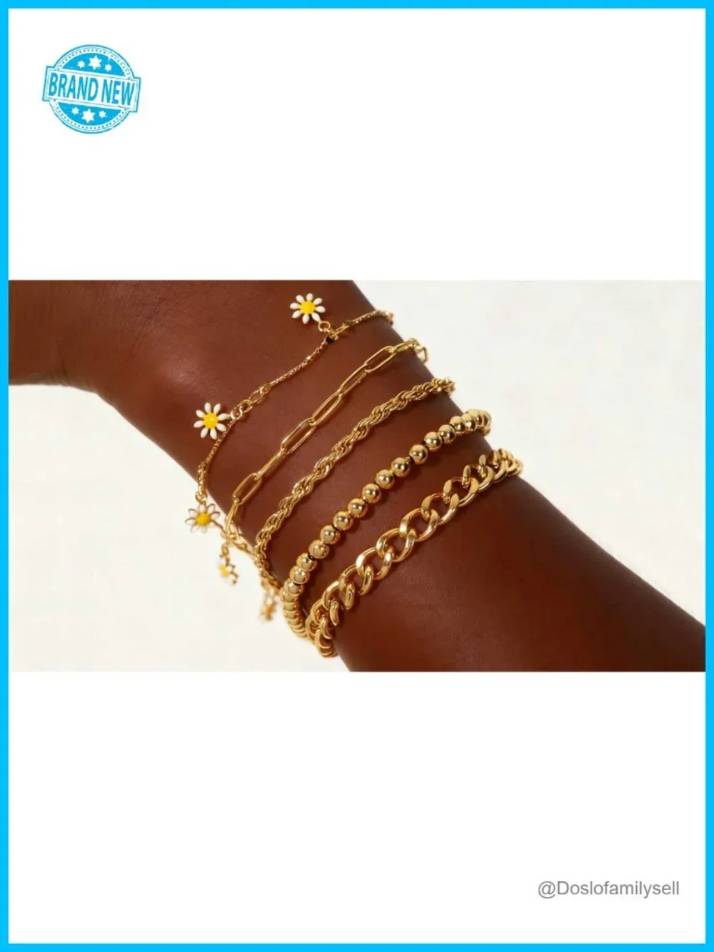 N/A gold bracelets
